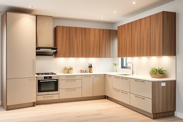 Cocina integral en L